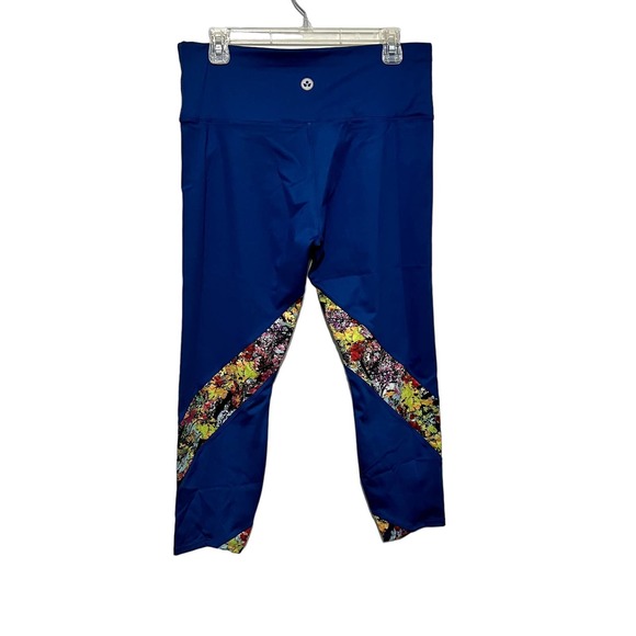 Soulgani Active Heart It All Ohio Twin Soul Leggings Classic Blue Size PL - Picture 3 of 9